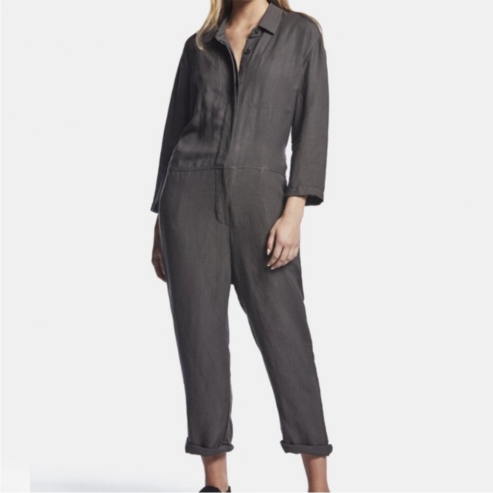 James Perse Charcoal Jumpsuit